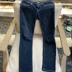 Gap Jeans Low Rise Dark Wash Skinny